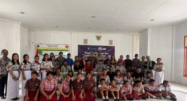 Jalankan Program CSR Bidang Pendidikan, KEN Berikan Pelatihan Bahasa Inggris di Mahakam Ulu