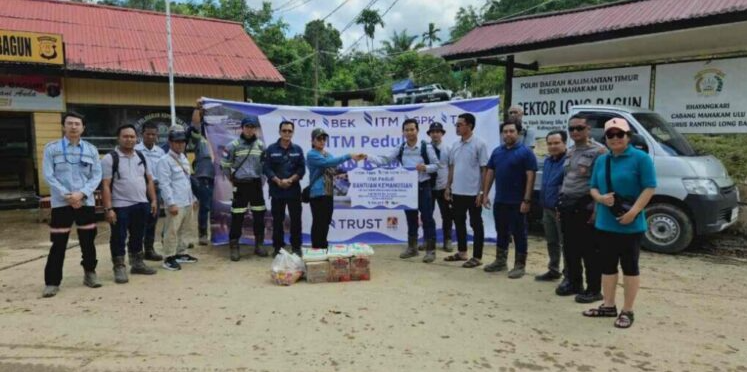 ITM Group Peduli, Salurkan Bantuan Paket Sembako untuk Korban Banjir Mahakam Ulu